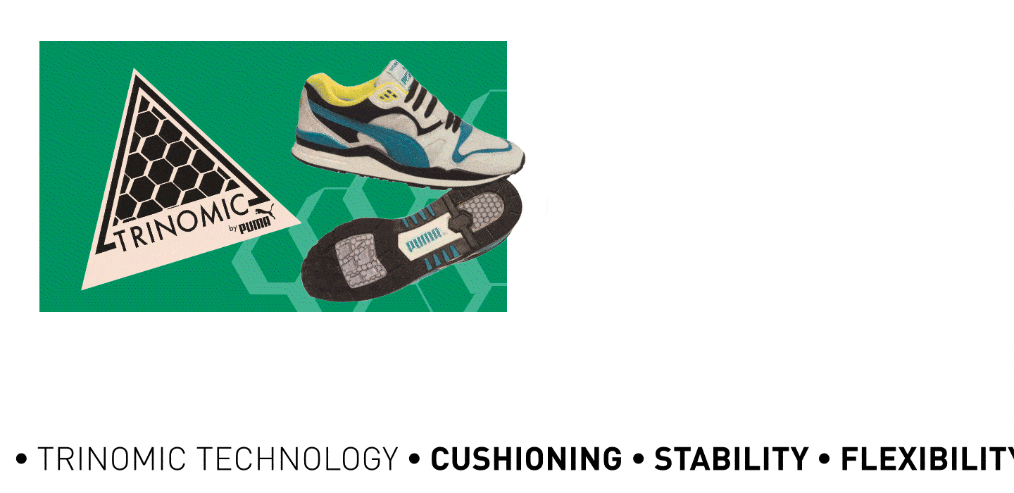 Puma hotsell trinomic tech